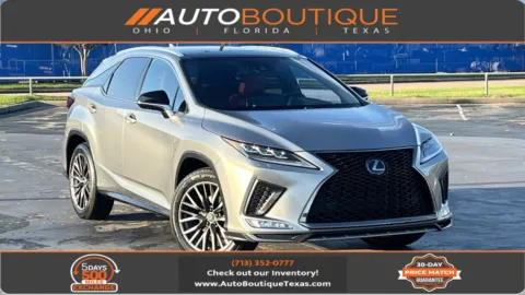 Silver 2021 Lexus RX 450h F SPORT Handling for sale in Alvin, TX