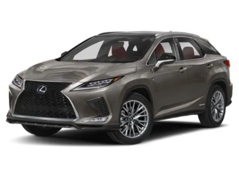 Silver 2021 Lexus RX 450h F SPORT Handling for sale in Alvin, TX