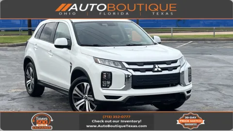 White 2021 Mitsubishi Outlander Sport S for sale in Alvin, TX