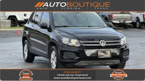 Black 2017 Volkswagen Tiguan S for sale in Alvin, TX
