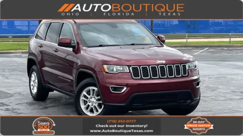 Red 2018 Jeep Grand Cherokee Laredo E for sale in Alvin, TX