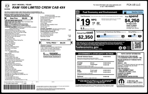 Photos of 2021 Ram 1500 Limited for sale in Alvin, TX at Auto Boutique Texas