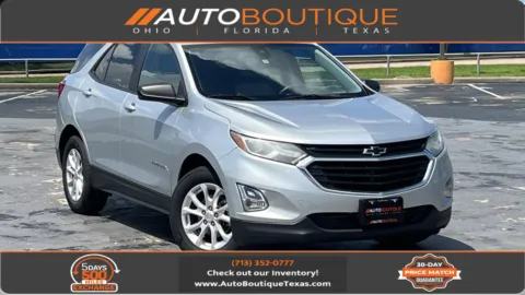 Silver 2020 Chevrolet Equinox LS for sale in Alvin, TX