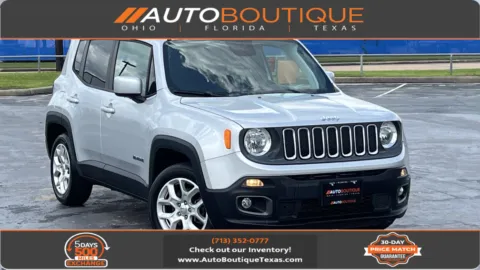 Silver 2018 Jeep Renegade Latitude for sale in Alvin, TX