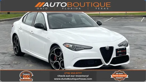 White 2023 Alfa Romeo Giulia Veloce for sale in Alvin, TX