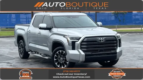 Silver 2023 Toyota Tundra Limited for sale in Alvin, TX