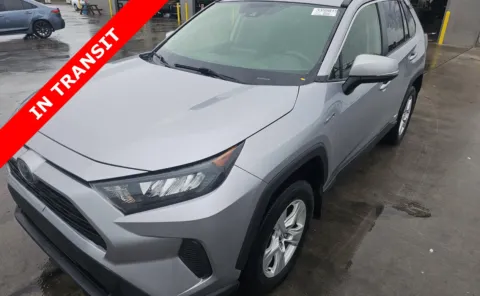 Silver 2019 Toyota RAV4 Hybrid LE for sale in Alvin, TX