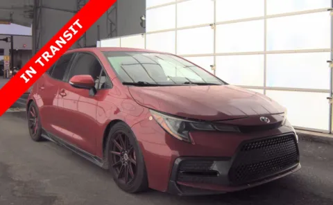 Red 2021 Toyota Corolla Hatchback SE for sale in Alvin, TX