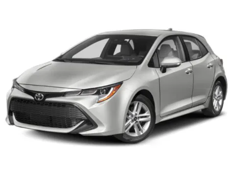 Red 2021 Toyota Corolla Hatchback SE for sale in Alvin, TX