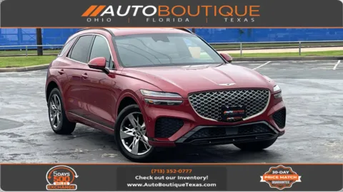 Red 2022 Genesis GV70 3.5T Sport for sale in Alvin, TX