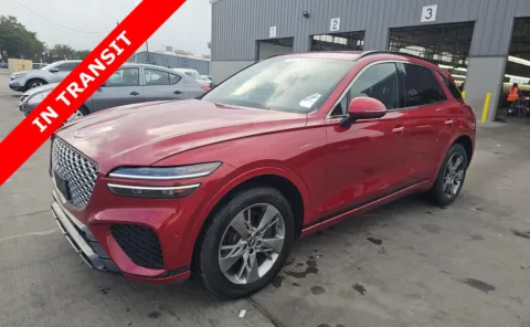 Red 2022 Genesis GV70 3.5T Sport for sale in Alvin, TX