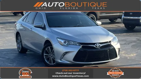 Silver 2017 Toyota Camry LE for sale in Alvin, TX