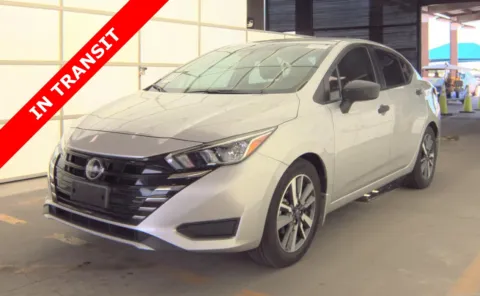 Silver 2024 Nissan Versa S for sale in Alvin, TX