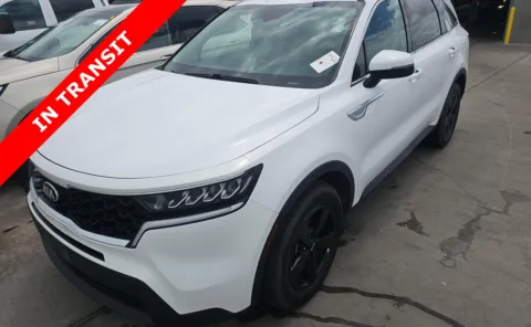 White 2021 Kia Sorento LX for sale in Alvin, TX