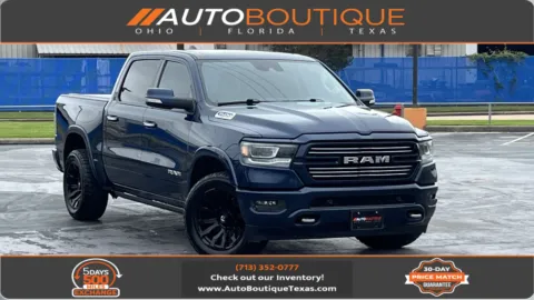 Blue 2022 Ram 1500 Laramie for sale in Alvin, TX