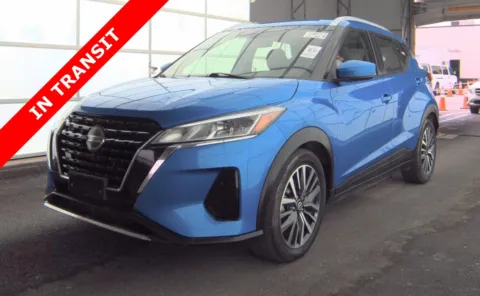 Blue 2021 Nissan Kicks SV for sale in Alvin, TX
