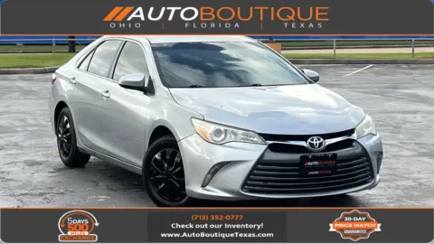 Silver 2015 Toyota Camry LE for sale in Alvin, TX