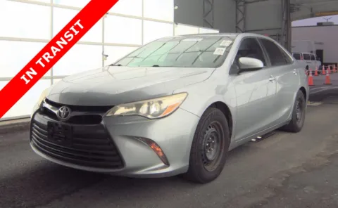 Silver 2015 Toyota Camry LE for sale in Alvin, TX