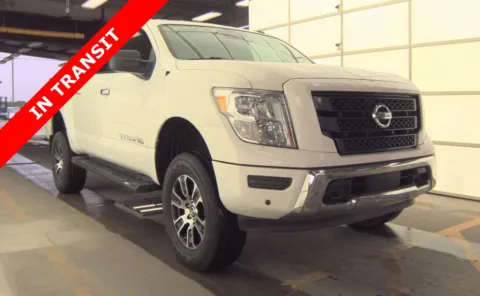 White 2020 Nissan Titan SV for sale in Alvin, TX