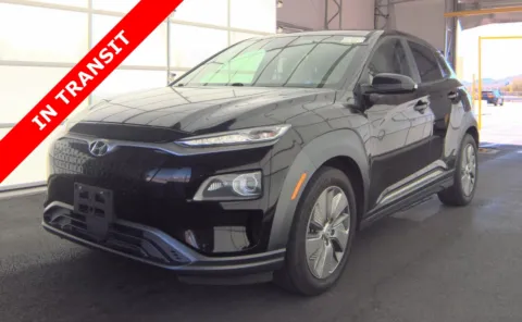 Black 2021 Hyundai Kona Electric Ultimate for sale in Alvin, TX