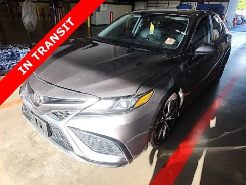 Gray 2021 Toyota Camry SE Nightshade for sale in Alvin, TX