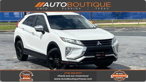 White 2019 Mitsubishi Eclipse Cross LE for sale in Alvin, TX