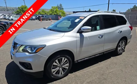 Silver 2019 Nissan Pathfinder SV for sale in Alvin, TX
