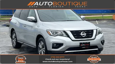 Silver 2019 Nissan Pathfinder SV for sale in Alvin, TX