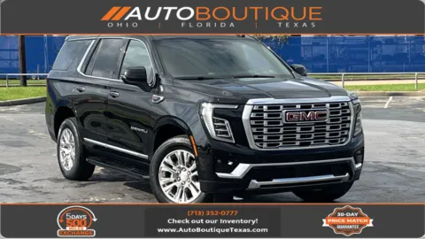 Black 2025 GMC Yukon Denali for sale in Alvin, TX