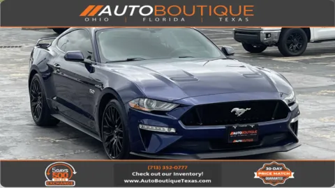 Blue 2019 Ford Mustang GT for sale in Alvin, TX