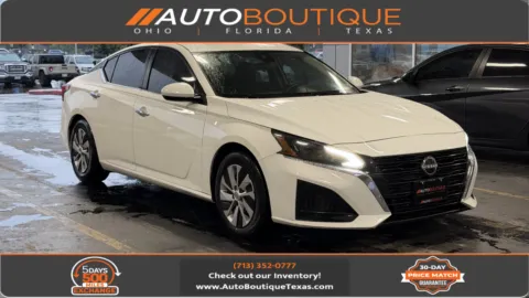 White 2023 Nissan Altima 2.5 S for sale in Alvin, TX