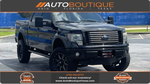 Black 2012 Ford F-150 FX4 for sale in Alvin, TX