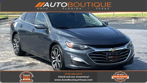 Gray 2020 Chevrolet Malibu RS for sale in Alvin, TX