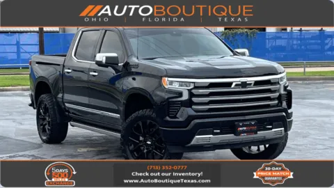 Black 2023 Chevrolet Silverado 1500 High Country for sale in Alvin, TX