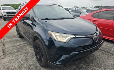 Blue 2018 Toyota RAV4 LE for sale in Alvin, TX