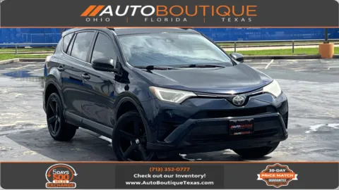 Blue 2018 Toyota RAV4 LE for sale in Alvin, TX