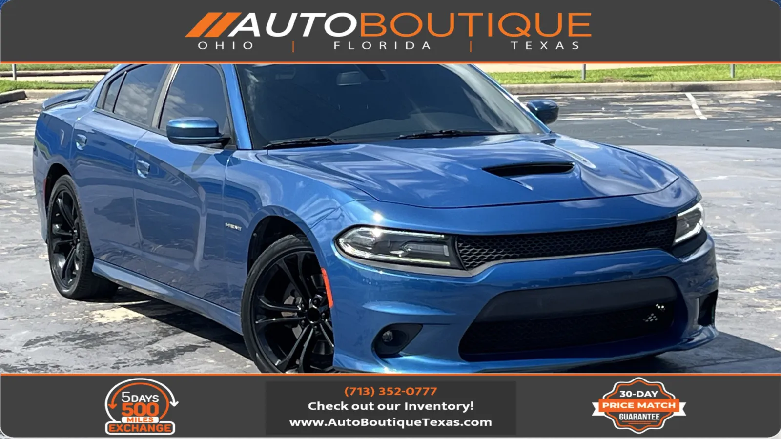 Blue 2021 Dodge Charger R T for sale in Alvin, TX