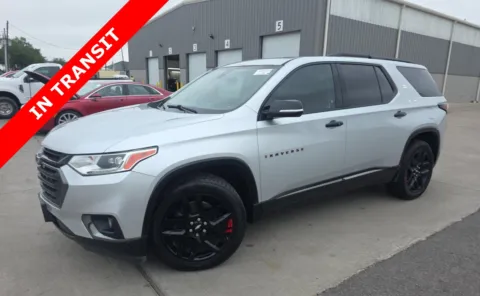 Silver 2019 Chevrolet Traverse Premier for sale in Alvin, TX