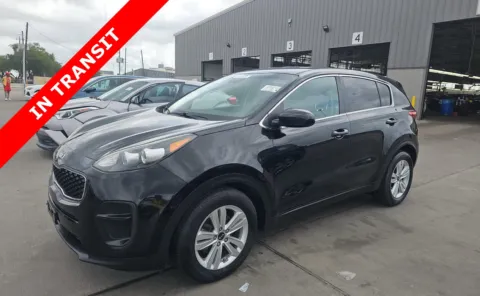 Black 2018 Kia Sportage LX for sale in Alvin, TX