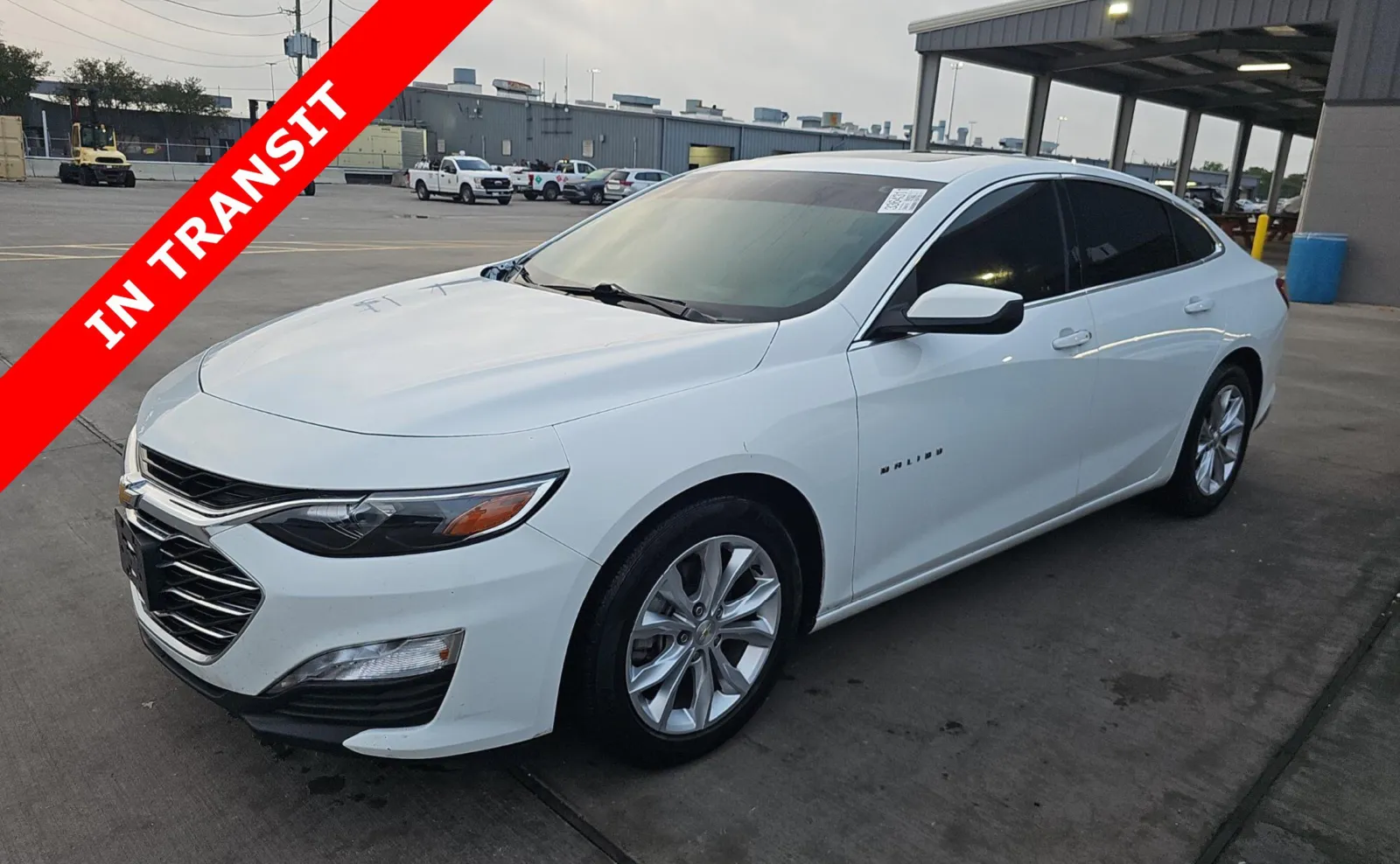 White 2022 Chevrolet Malibu LT for sale in Alvin, TX