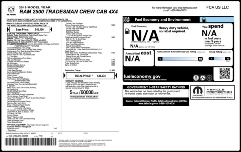 Photos of 2019 Ram 2500 Tradesman for sale in Alvin, TX at Auto Boutique Texas