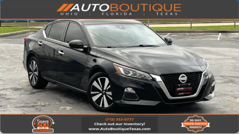 Black 2021 Nissan Altima 2.5 SV for sale in Alvin, TX