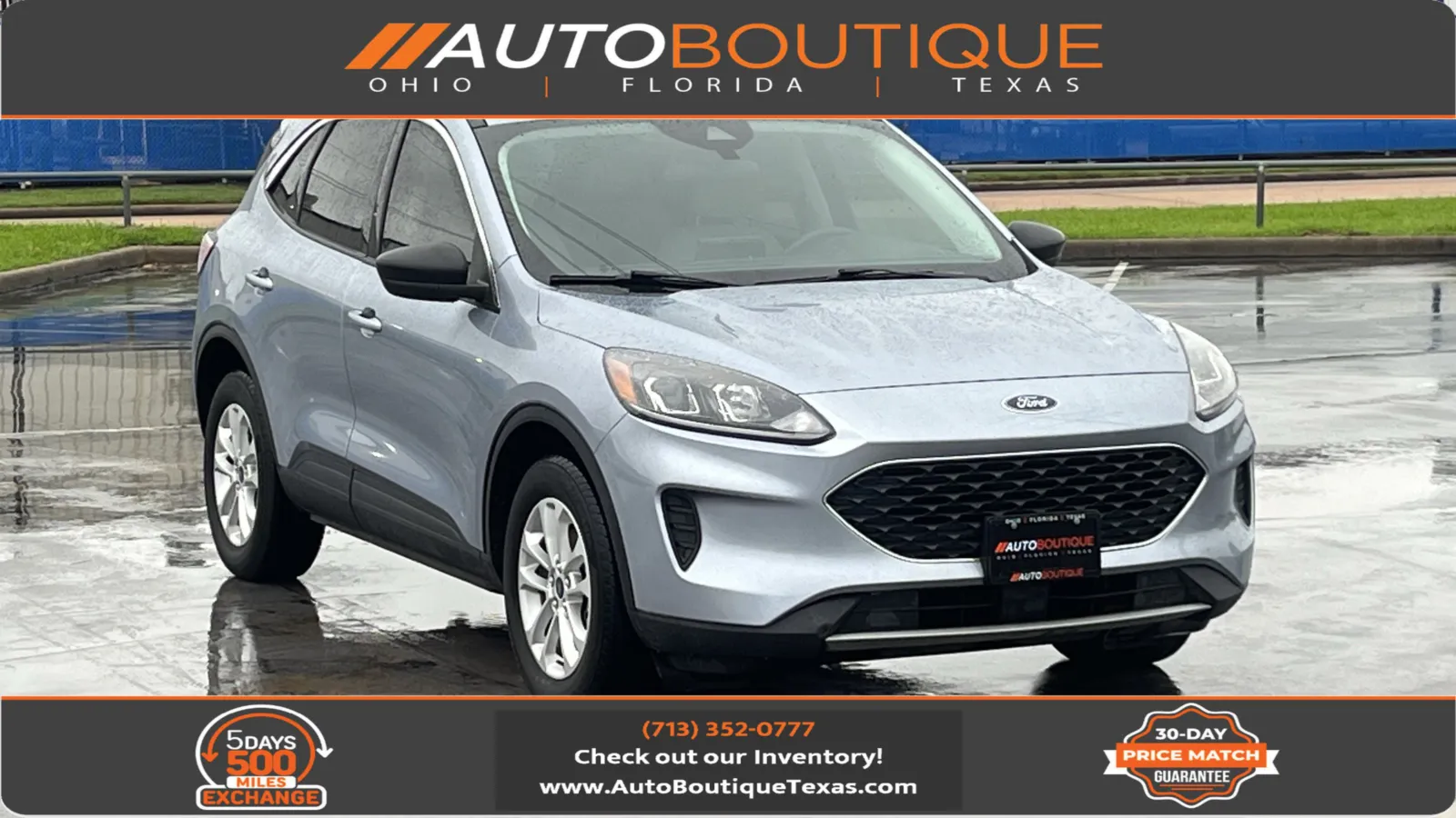 Blue 2022 Ford Escape SE Hybrid for sale in Alvin, TX