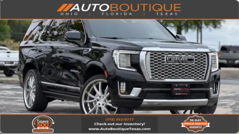 Black 2021 GMC Yukon Denali for sale in Alvin, TX