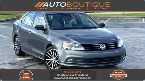 Gray 2015 Volkswagen Jetta Sedan 1.8T Sport for sale in Alvin, TX