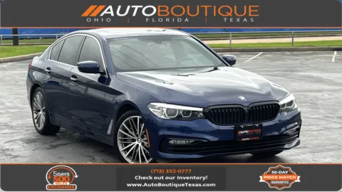 Gray 2018 BMW 5 Series 530i xDrive for sale in Alvin, TX