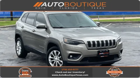 Beige 2019 Jeep Cherokee Latitude for sale in Alvin, TX