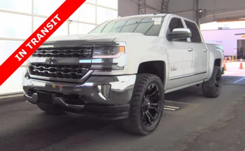 Silver 2016 Chevrolet Silverado 1500 LTZ for sale in Alvin, TX