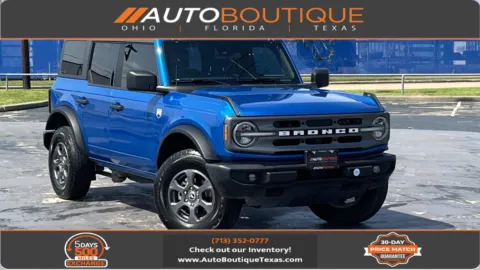 Blue 2024 Ford Bronco Big Bend for sale in Alvin, TX