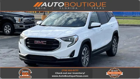 White 2020 GMC Terrain SLT for sale in Alvin, TX